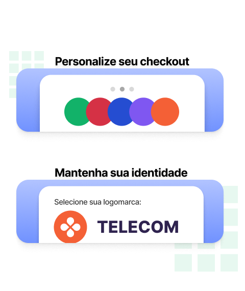 telpag checkout especializado empresas telecom personalização identidade